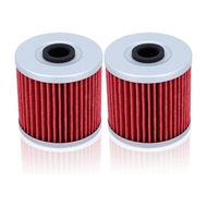 2PCS KLR650 Oil Filter Compatible with Kawasaki Bayou 300 Oil Filter 220 250 KLF220 KLF250 KLF300 KL