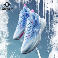 Rigorer Austin Reaves AR2 Basketball Shoes "Snowman" Men's Professional Sports Shoes Anti-slip Breat