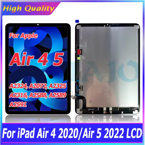 10.9" OEM LCD Display Touch Screen Digitizer Assembly for iPad Air 4 5 2020 2022 A2324 A2325 A2072 A