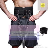 Dip Belt Squat Belt with Chain Dip Attachment Waist Belts Training Pull Up Chin Up Weight Lifting St