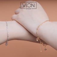 Vion S925 Bracelet 10493, Gold Plated Silver Bracelet, Gold Plated Silver Bracelet