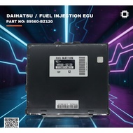 Original Perodua ECU Fuel Injection 89560-BZ120 Myvi D54T 1.3 GX 2011-2013 D59G SE AT 2013-2014 Engi