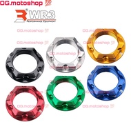 Triangle steering nut ZX25 ZX25R ZX6 ZX10 GSX R6 R1 S1000 WR3