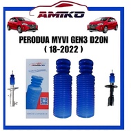 AMIKO PERODUA MYVI ( 18-2022 ) GEN3 D20N SILICONE ABSORBER DUST COVER BOOT FRONT SUSPENSION