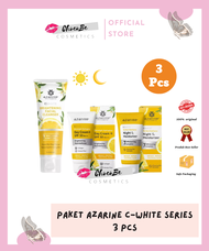 Paket Basic Pemula Azarine C-White Mencerahkan 3 pcs - (Facial Cleanser 50ml + Day Cream 25gr + Nigh