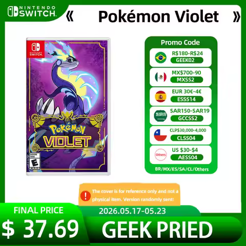 Pokemon Scarlet / Pokemon Violet - Nintendo Switch Game Deals 100% Original Physical Game Card suppo