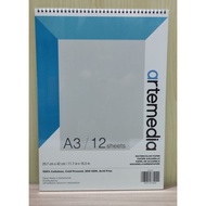 Watercolor book a3 artemedia 200gsm