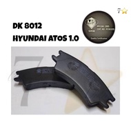 HYUNDAI ATOS 1.0 DK8012 FRONT BRAKE PAD