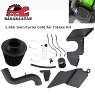 High Flow Cold Air Intake System Kit + Filter Black Air Intake System For VW Golf MK5 MK6 Beetle Sci