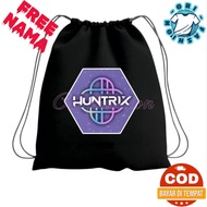 Huntrix logo stringbad drawstring bag