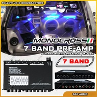 📢 7-Band Pre-Amp Samurai Katana Parametric Preamp With Subwoofer Output Suitable For Car Preamp 7Ban