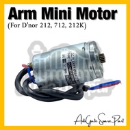 Hus AutoGate D'nor 212 712 212K  Arm Mini Motor Only (No Included Gear Box)