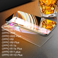 2PCS Full Cover OPPO R7 Plus R9S Plus R9 Plus R11s Plus R11 Plus 2.5D 9H 0.3MM Tempered Glass HD Clear Screen Protector Film