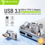 BAVIN O58 OTG 120W Fast Charging Plug & Play Adapter USB to Type-C w/ USB 3.1 & 10Gbps Data Transfer