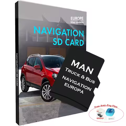 2022 Latest Version for MAN Truck&Bus Updated System Navigation TF Card Europe Turkey Maps Free Ship