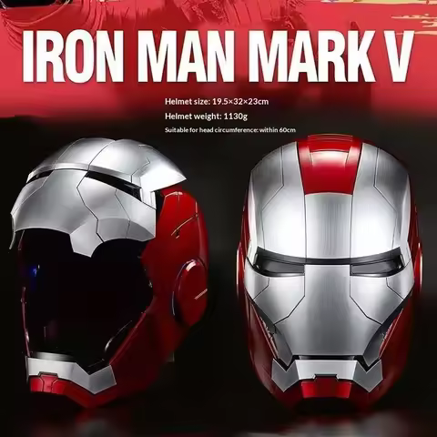 Iron Man Electric Helmet Opening And Closing Bilingual Voice Control Iron Man Mask Adult Series Anim