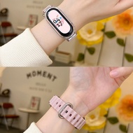 Suitable for Xiaomi Band 9 Strap Ocean Silicone 8/7/6/5/4/3 Generation Ocean Nine Eight Seven Six Fi