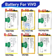 B-05 B-F3 B-G7 B-S7 B-D9 B-S2 For ViVO Y20/Y20i/Y91/Y93/Y11/Y12/Y01/Y15A/V9/Y85/Y33S Batteries