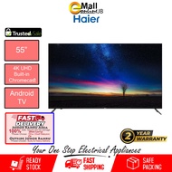 Haier 4K UHD Android Smart TV (50") H50K66UG-PLUS (55") H55K66UG-PLUS | LED TV | Television