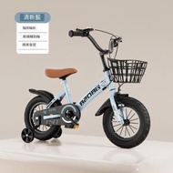 兒童單車-12寸-清新藍基礎版