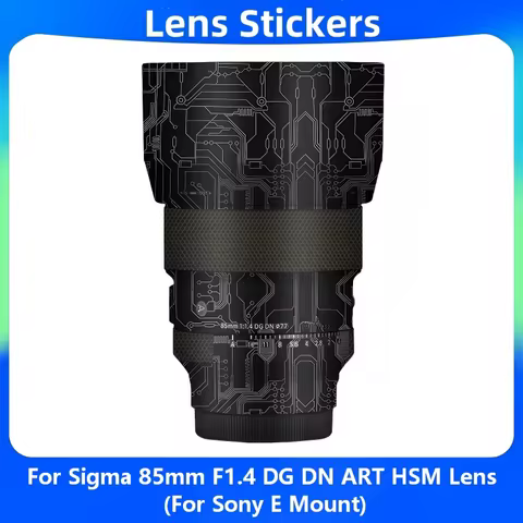 For Sigma 85mm F1.4 DG DN ART HSM Lens Sticker Anti-Scratch Coat Wrap Protective Film Body Protector