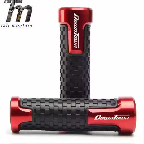 RED COLOR Motorcycle handlebar grips For KYMCO Downtown DT 200i 300i 350i 125 200 250 350 scooter ha