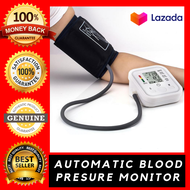Original portable electronic digital automatic upper arm blood pressure monitor BP pulse meter
