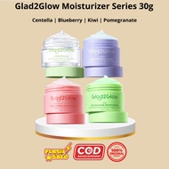Glad2Glow Moisturizer Series – Facial Moisturizer 30g (Centella, Blueberry, Kiwi, Pomegranate)