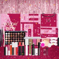 24Pcs Beauty Christmas Countdown Calendar Makeup Kit,24 Days Christmas Advent Calendar Beauty Box Fo