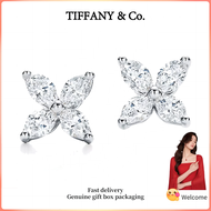 (New) Womens Fashion earrings Victoria series s925 sterling silver inlaid diamond earrings Valentine