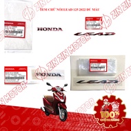 Braille, Braille Stamp Lead 125 2017 - 2023+ 86831-K12-V00ZB, 86831-K12-V40ZA, 86101-K12-V00ZB, 8610