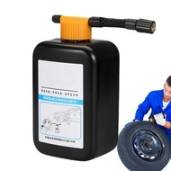♥Tire Inflator Sealant 450ml Tire Inflator Puncture Repair Sealant Highway Vehicles Tire All-Wea ☼❤