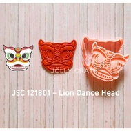 Chinese New Year LION DANCE HEAD Cookie cutter