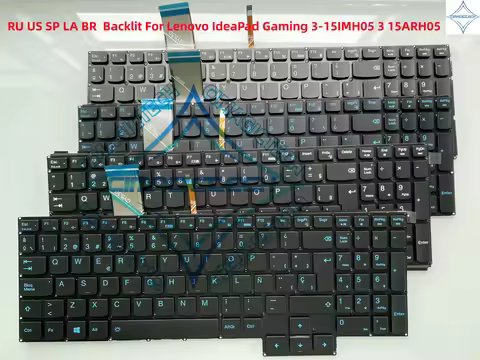 RU SP LA US BR FR PO Spanish For Lenovo IdeaPad Gaming 3-15IMH05 3 15ARH05 15ACH GY530 GY550 GY570 R