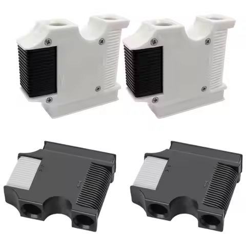 2 Pieces Boat Rail Cleats Fender Clips Adjuster Sturdy Professional for Bass Boat Accessory Quick Co