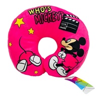 12 Inch (30x26cm) Disney Kawaii Mickey Neck Pillow Travel Office Merchandise