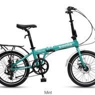 20Inch Folding BicycleP8Folding Bike Classic20Inch Variable Speed Ultra Light Women's Bicycle Super 