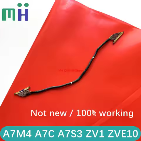 For Sony A7M4 A7C A7S3 ZV1 ZVE10 LCD Hinge Flex Screen Display Flip Cable FPC Flexible Ribbon A7IV A