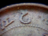 清朝江蘇銅元-1905年(光緒乙巳年)大清江蘇省造光緒元寶中心梅花當制錢十文銅元(滿漢雙文, 草龍戲珠)