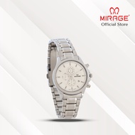 Mirage Women's Analog Watch 8787 L Silver Original Stainless