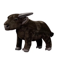 Realistic Buffalo Plush Toy,12 Inch Buffalo Stuffed Animals Soft Wild Animals Buffalo Stuffed Toys A