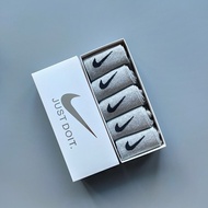 5 pair Boxed Socks and socks men's summer thin section deodorant sweat absorbing sports boys white s