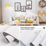 Wall Paper White BaseBINTANG 4m to 5m x 45cm