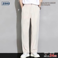 ZEKE B0023 Men Trousers England Style Formal Pants Smart Casual Seluar Panjang Lelaki
