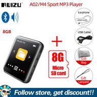 RUIZU A02 M4 Bluetooth MP3 MP4 Player Full Touch Screen 1.8 inches Bluetooth V4.0 MP4 MP3 Player 4GB