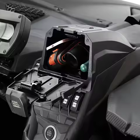 For Can-am Maverick X3 Max R RR 4x4 XMR XDS XRC XRS DS Turbo 2017-2025 3.8L Storage GPS Mount Electr