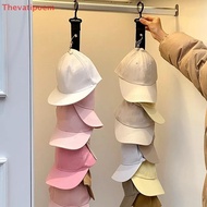 [Thevatipoem] Baseball Cap Storage Organizer With Eight Clips Wall Mounted Cap Holder Closet Storage