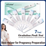 7Pcs ACCUFAST LH Ovulation Test Kit Accurately Predict 6 Hours Later Ovulation