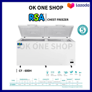 RSA Chest Freezer CF 600 H | Freezer Box CF-600H | Box Pembeku (500L)
