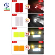 10PCSCar reflective sticker truck crystal color grid reflective electric car sticker reflective fil